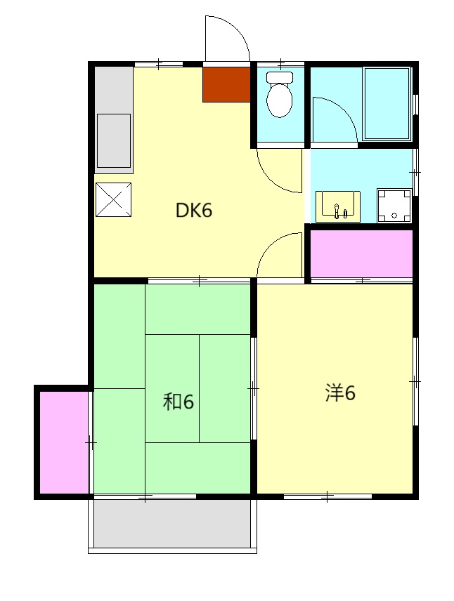 メゾン椎の実の間取り