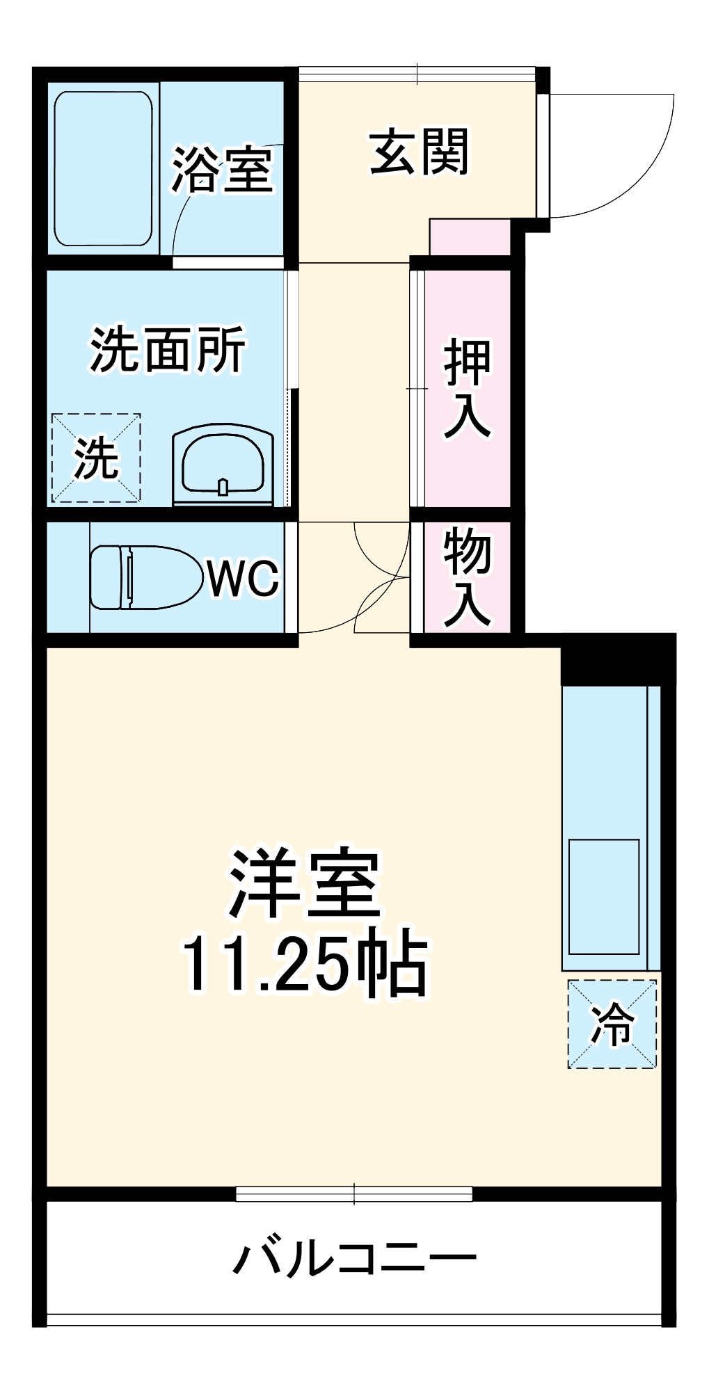 中舛竹田荘の間取り
