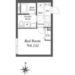 ＳＯＬＡＳＩＡ　ｒｅｓｉｄｅｎｃｅ世田谷代田・205号室の間取り