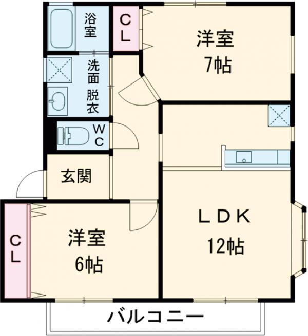 メゾン大久保の間取り