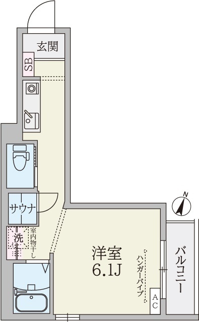 Ma Cachette の間取り