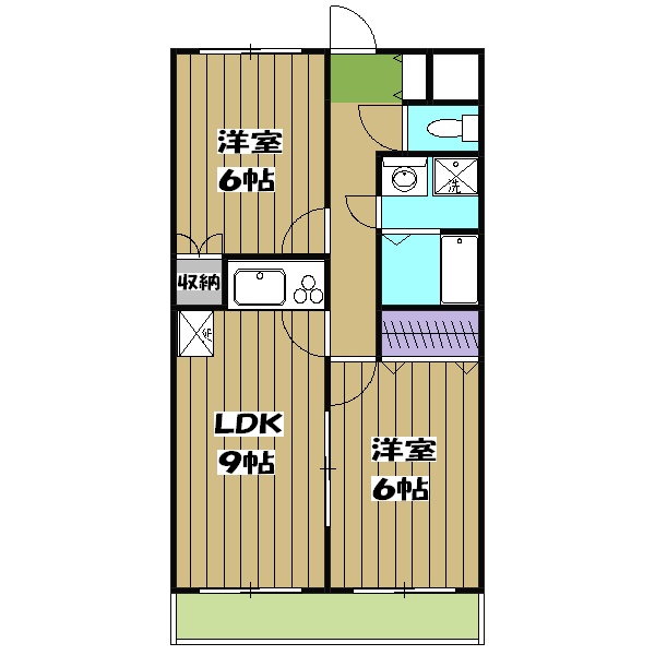 アビタシオン彩貴の間取り