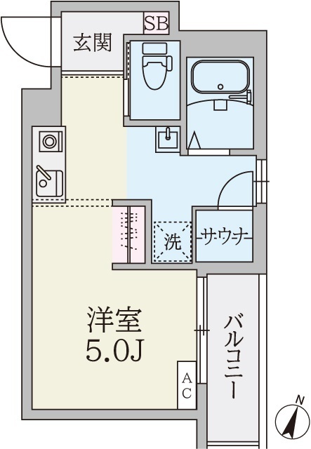 Ma Cachette・201号室の間取り