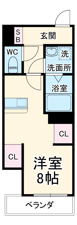ハイツ片山の間取り