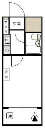 中葛西セントラルマンションの間取り