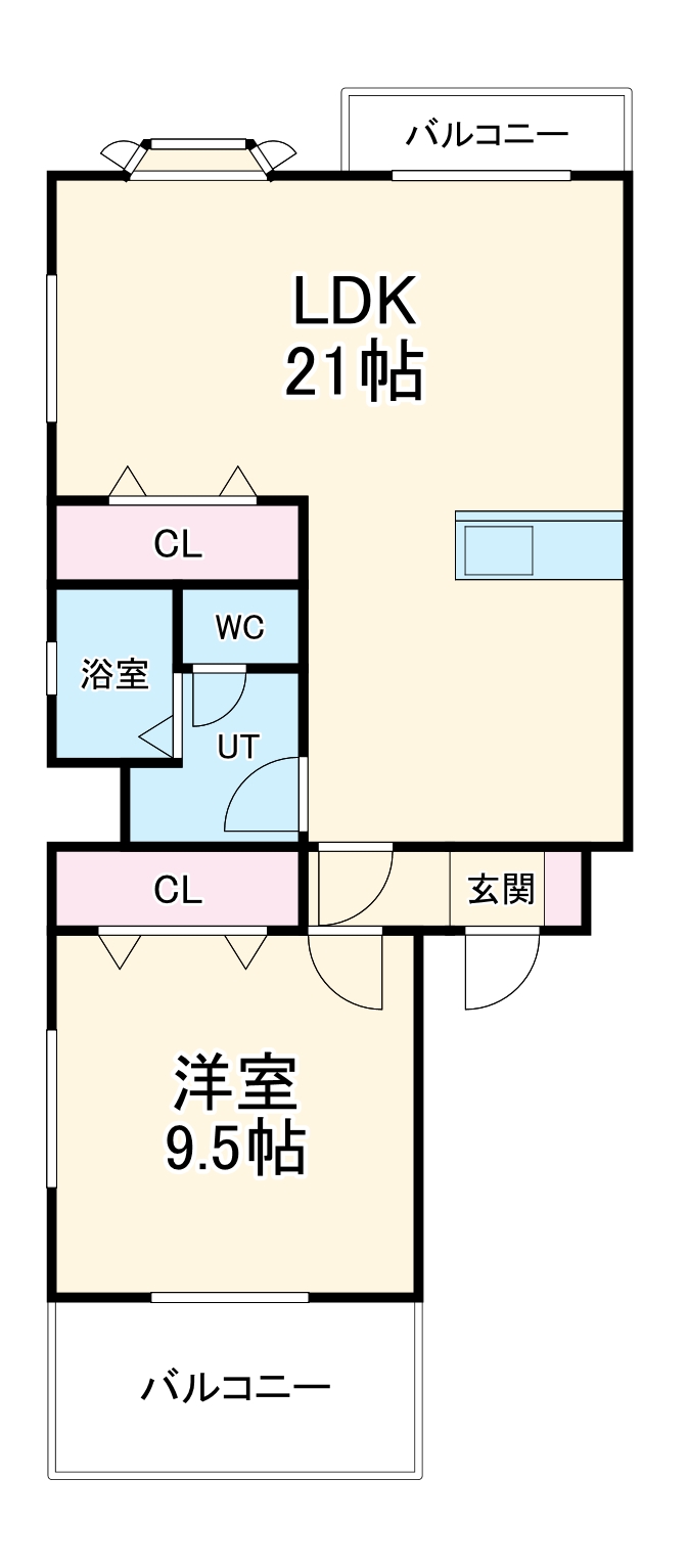 パールハイツトヨダの間取り