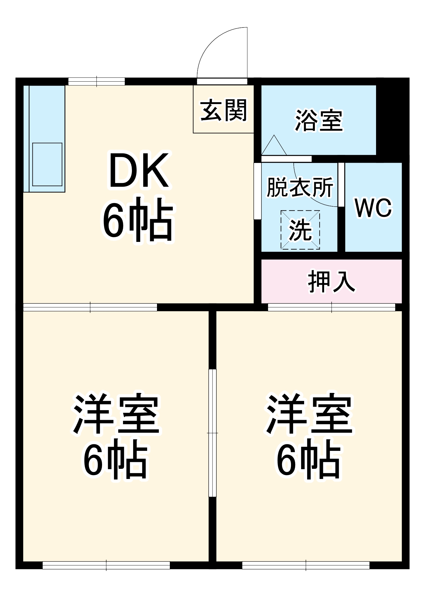 ジュネス壽C棟の間取り
