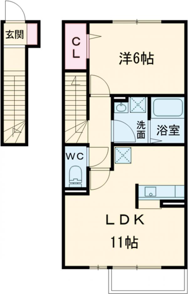 プリムローズの間取り