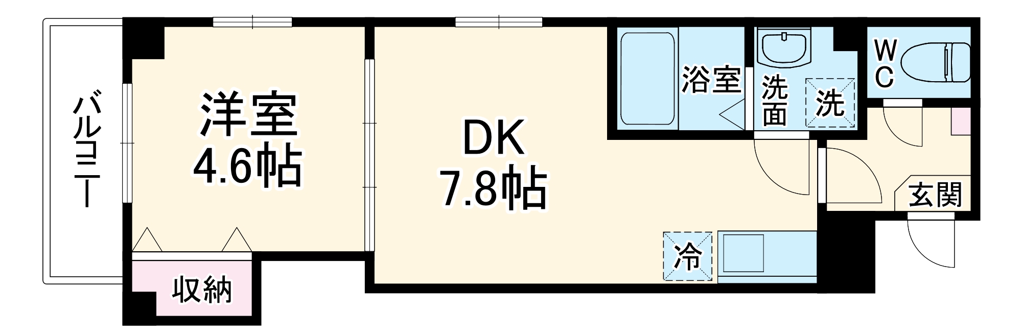 エヌ・アダージオ幕張の間取り