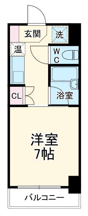 シーズンコート塩釜駅前の間取り