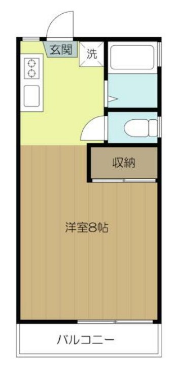 フラワーハウスの間取り
