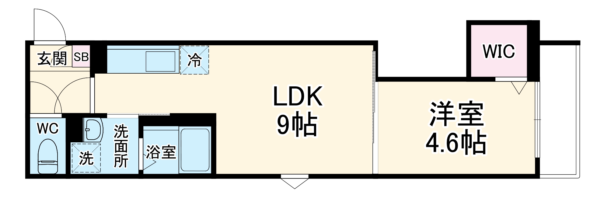 Casa Trenoの間取り