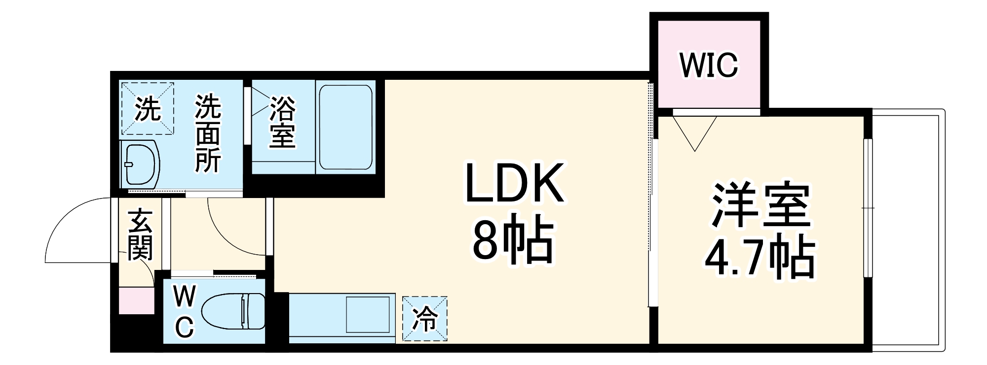 Casa Trenoの間取り