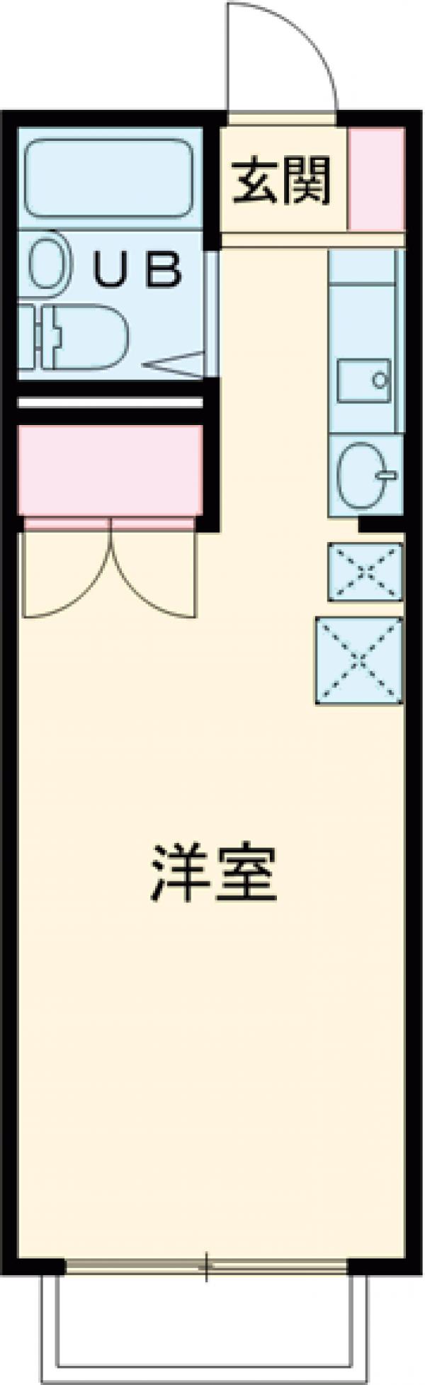 クレアコートM2の間取り