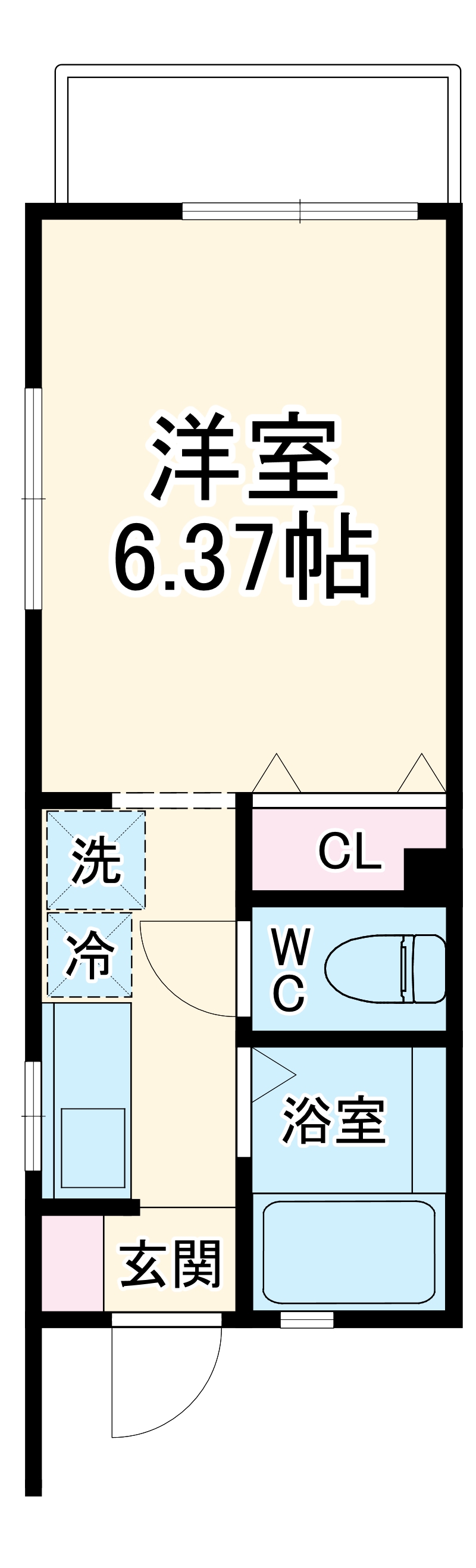 セレッサ梶が谷の間取り