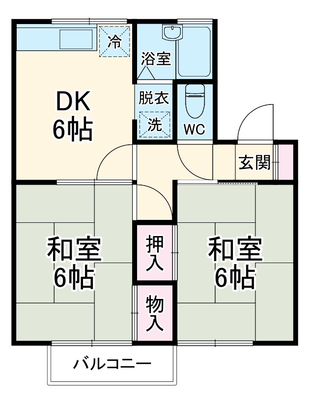 ドミールバンの間取り