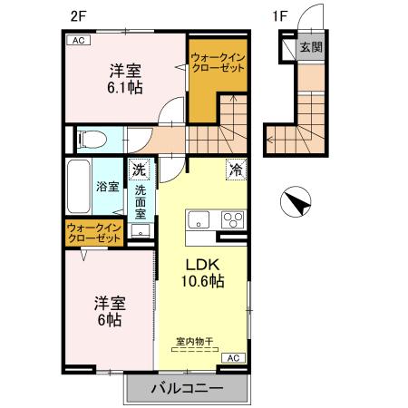 セルシアーナの間取り