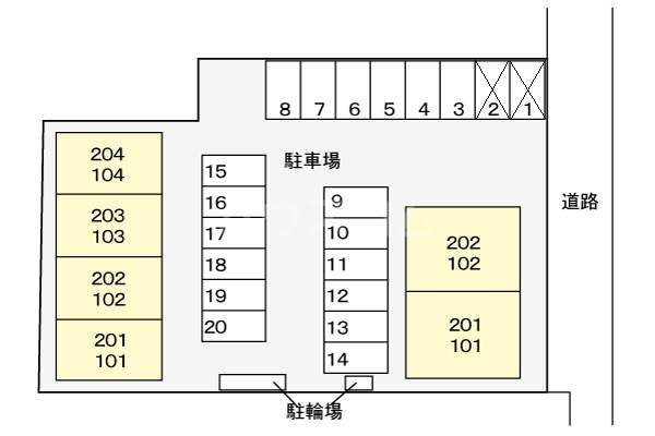 17/23 駐車場