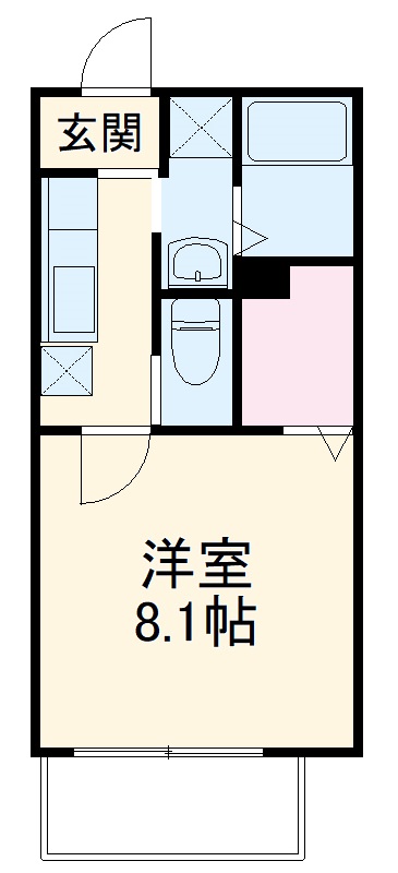 リバーヴィラⅣの間取り