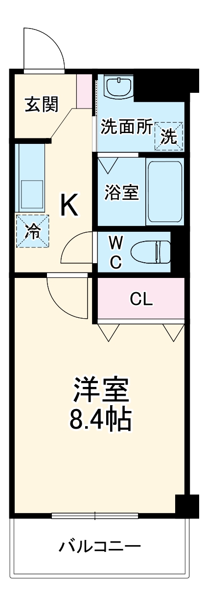 セントラルハイツ名古屋の間取り