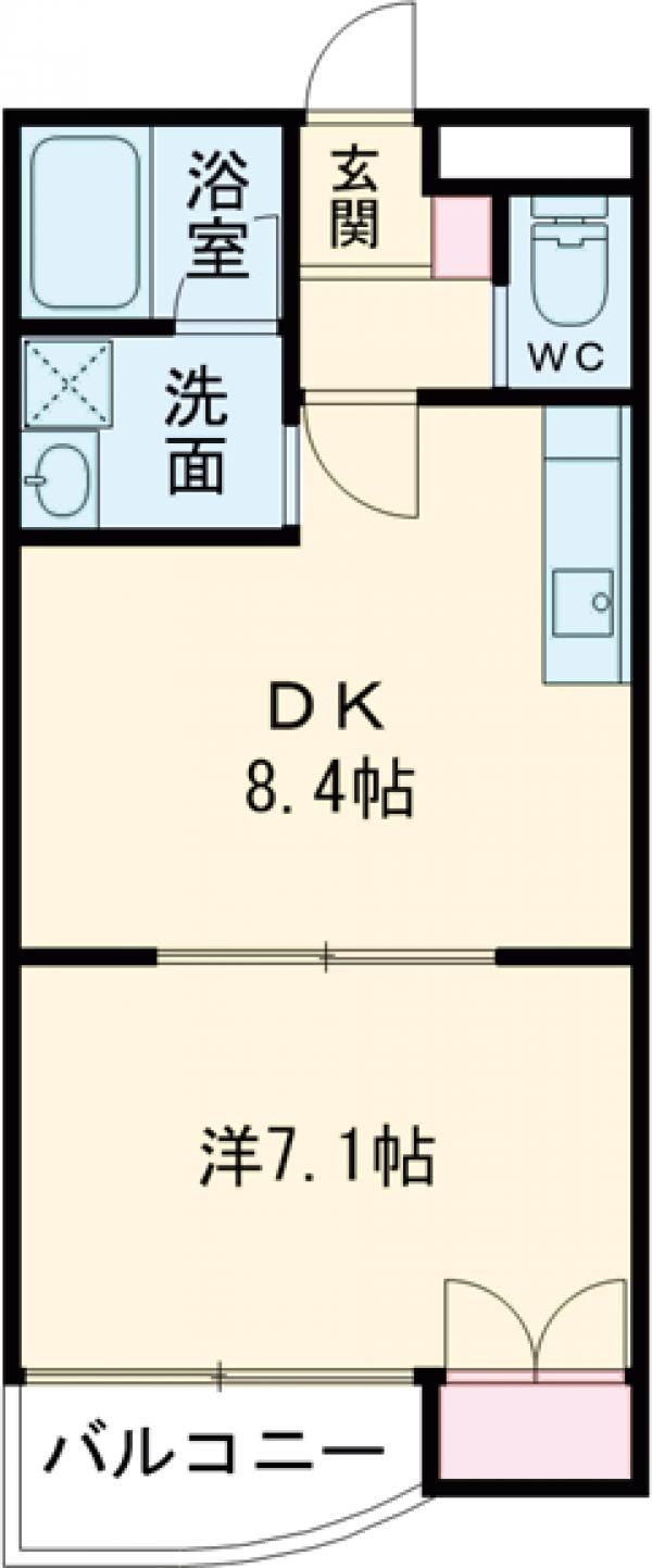クオリティマンション下小鳥の間取り