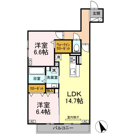 プランドールの間取り