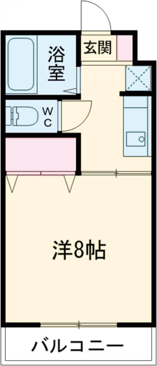ビューハイツの間取り