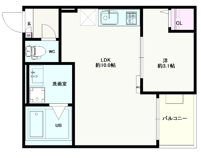 Jack shimofujisawa Ⅱの間取り