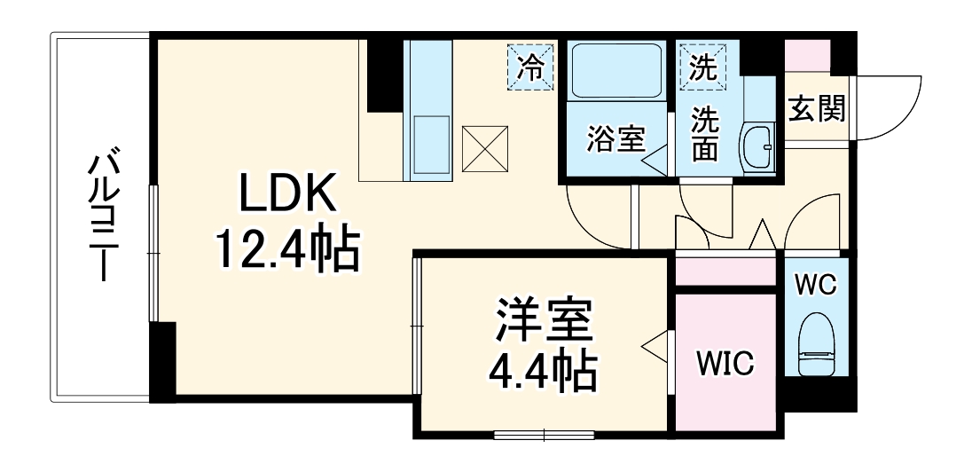 ルヴィータ村雲の間取り