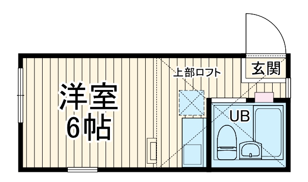 ユナイト大口スコティッシュロードの間取り