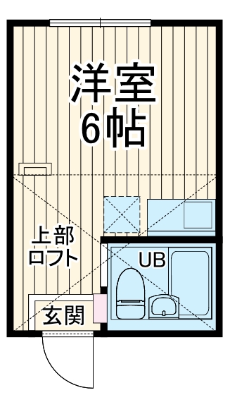 ユナイト大口スコティッシュロードの間取り