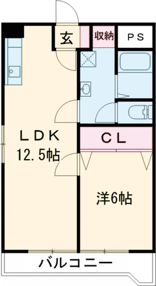 エクセレントマンションの間取り