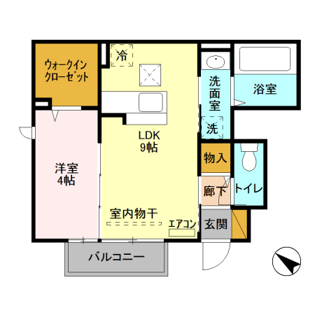 Ami(アミ) 1の間取り