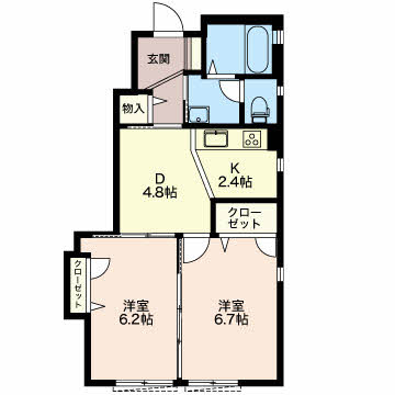 サンフラワーEの間取り