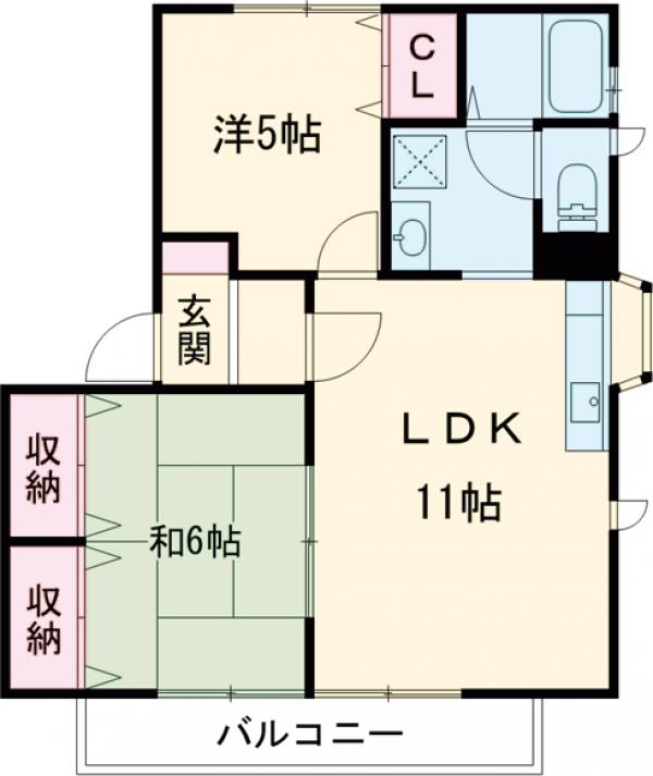 ツインピアⅡの間取り
