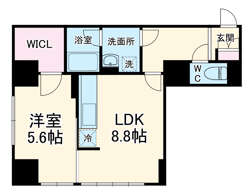 プライムアーバン津田沼の間取り
