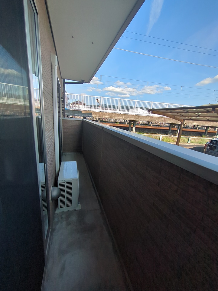 12/18 バルコニー