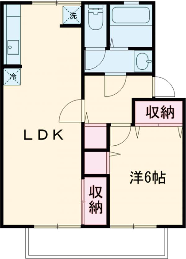 サンライトハイツの間取り
