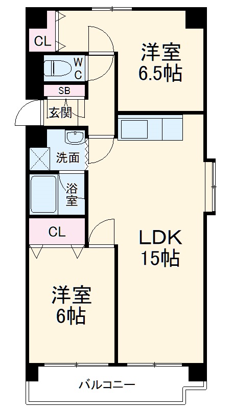 レジデンス村上の間取り