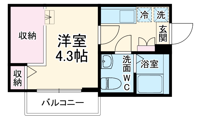 KEIAI RESIDENCE 中浦和の間取り