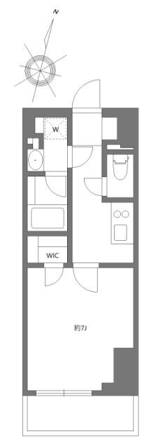 プライムメゾン千葉新町の間取り