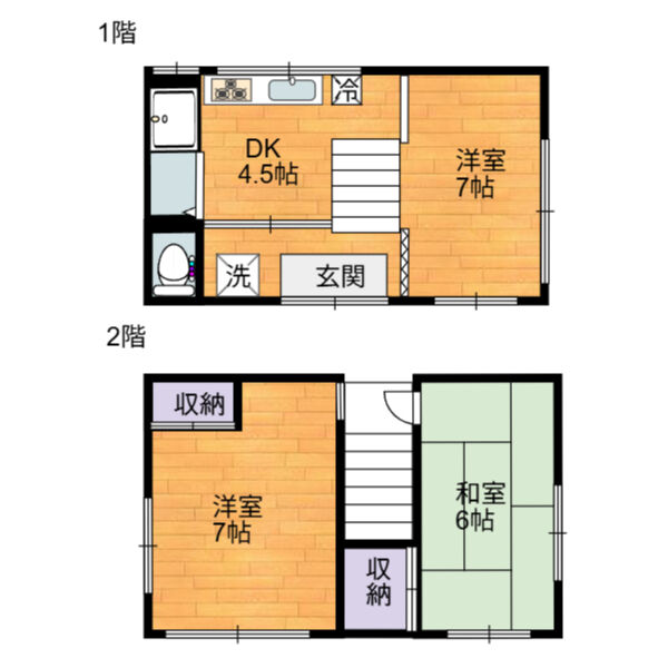 RAホーム(東枇杷島)の間取り