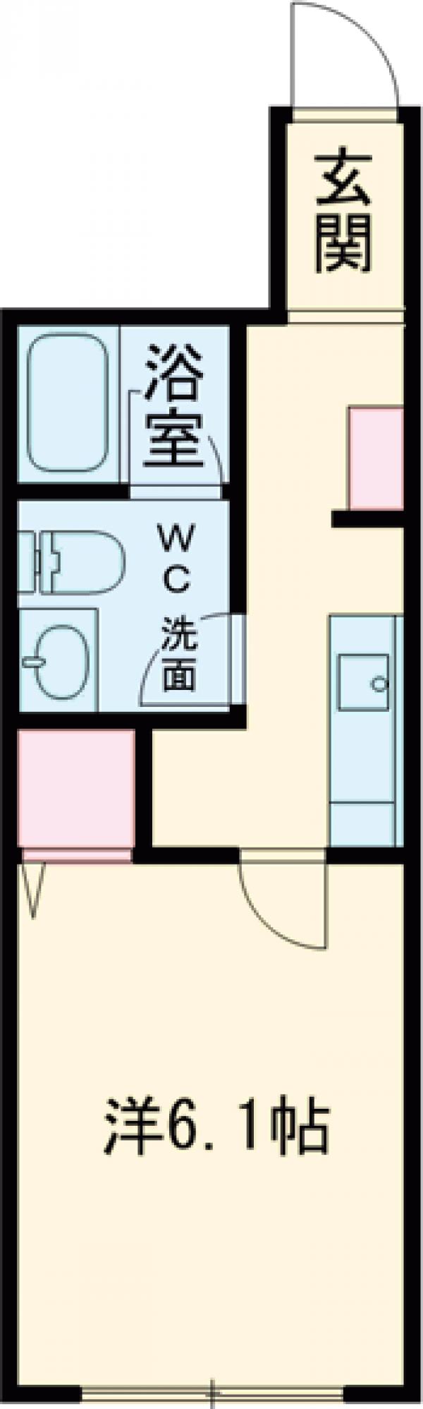 カサーディア宮元の間取り