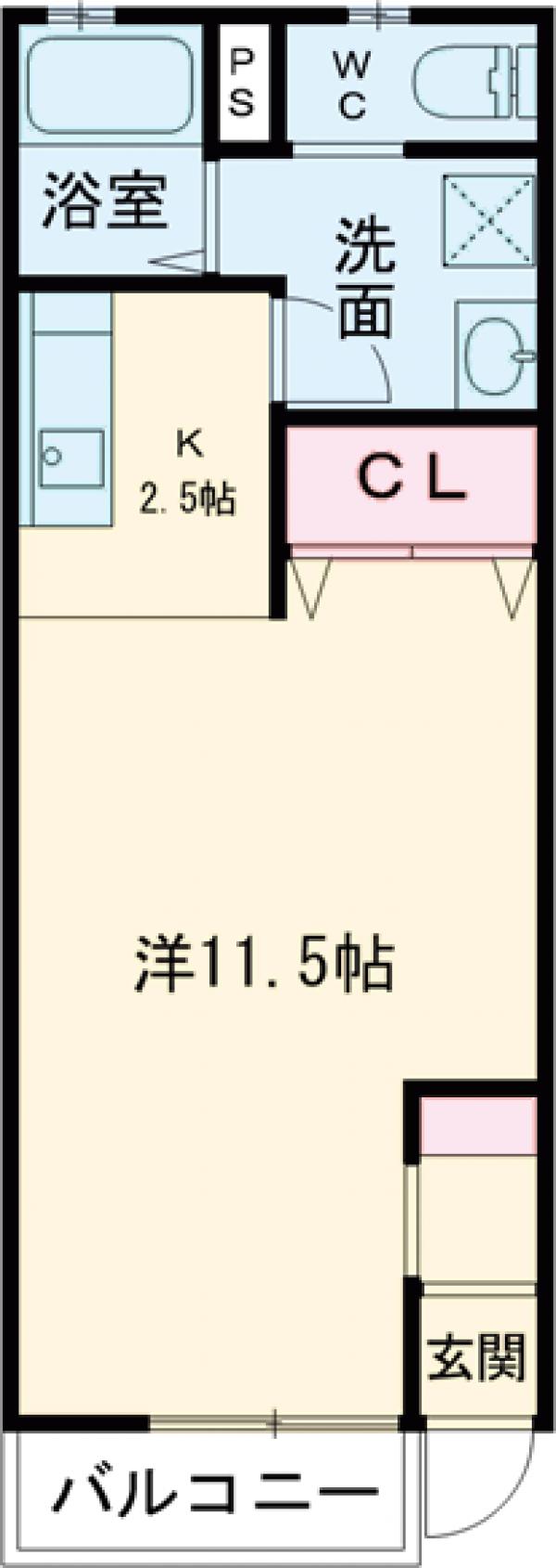 クレストールの間取り