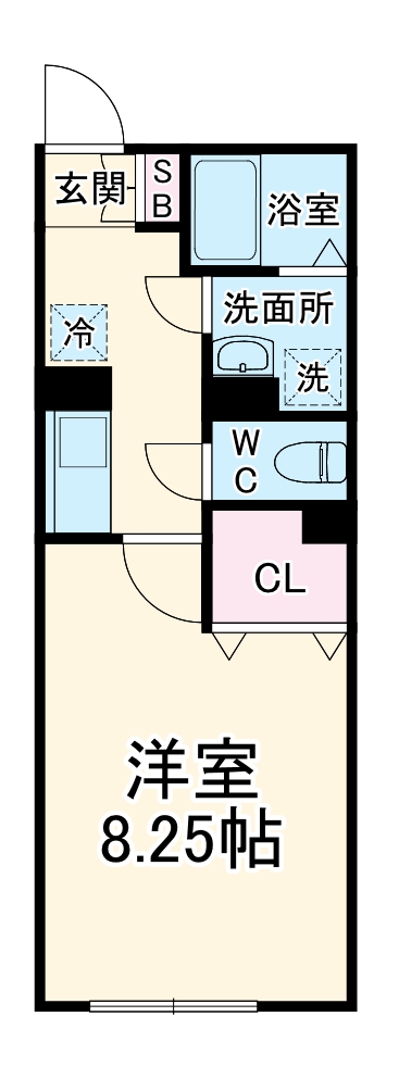 スターティス六実の間取り