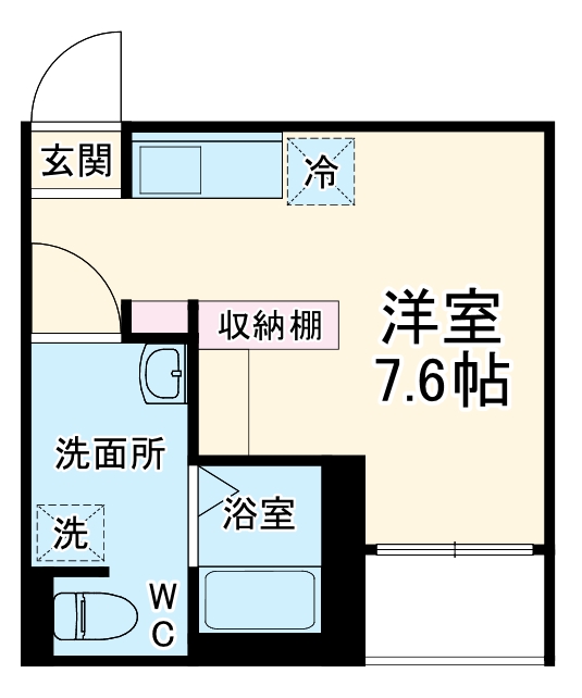スプリグの間取り