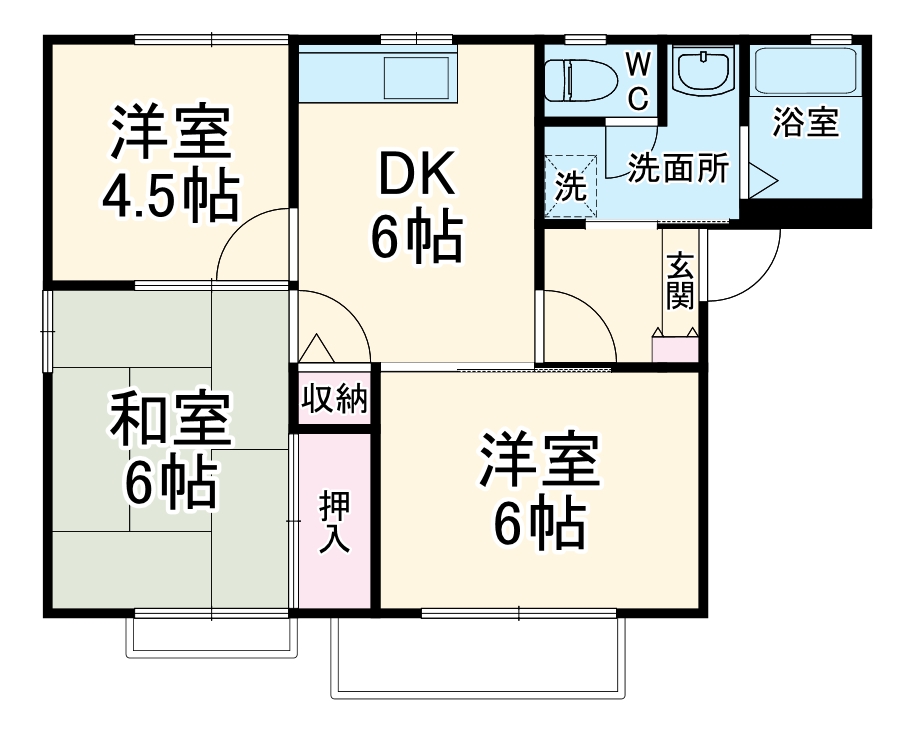 エスポワールの間取り