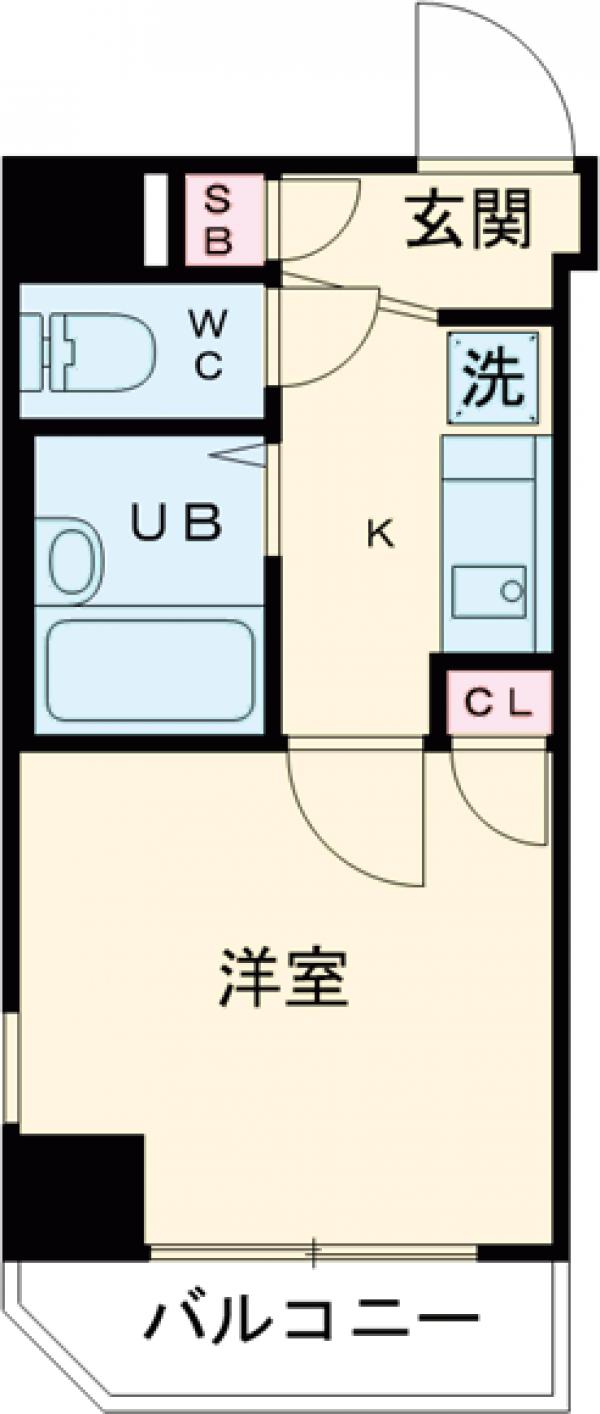 サンテミリオン笹塚の間取り