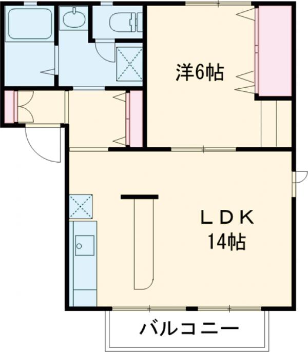 ゴールドコーストC棟の間取り