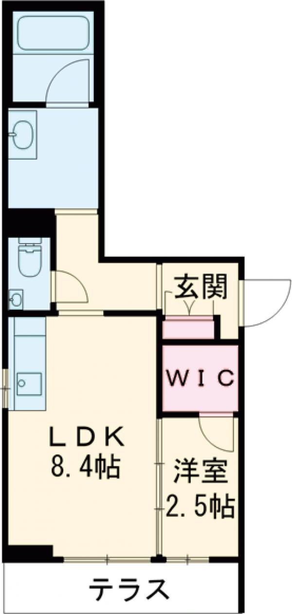 プロキオン大濠の間取り